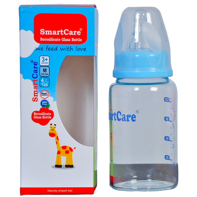smartcare-borosilicate-glass-feeding-bottle-120-ml-sc-fb002